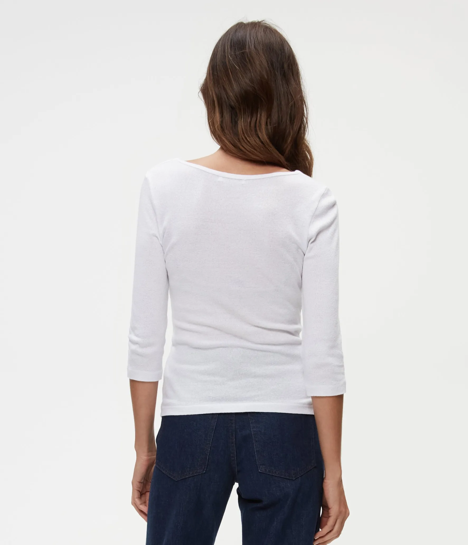 Angelina Shine V-Neck Tee