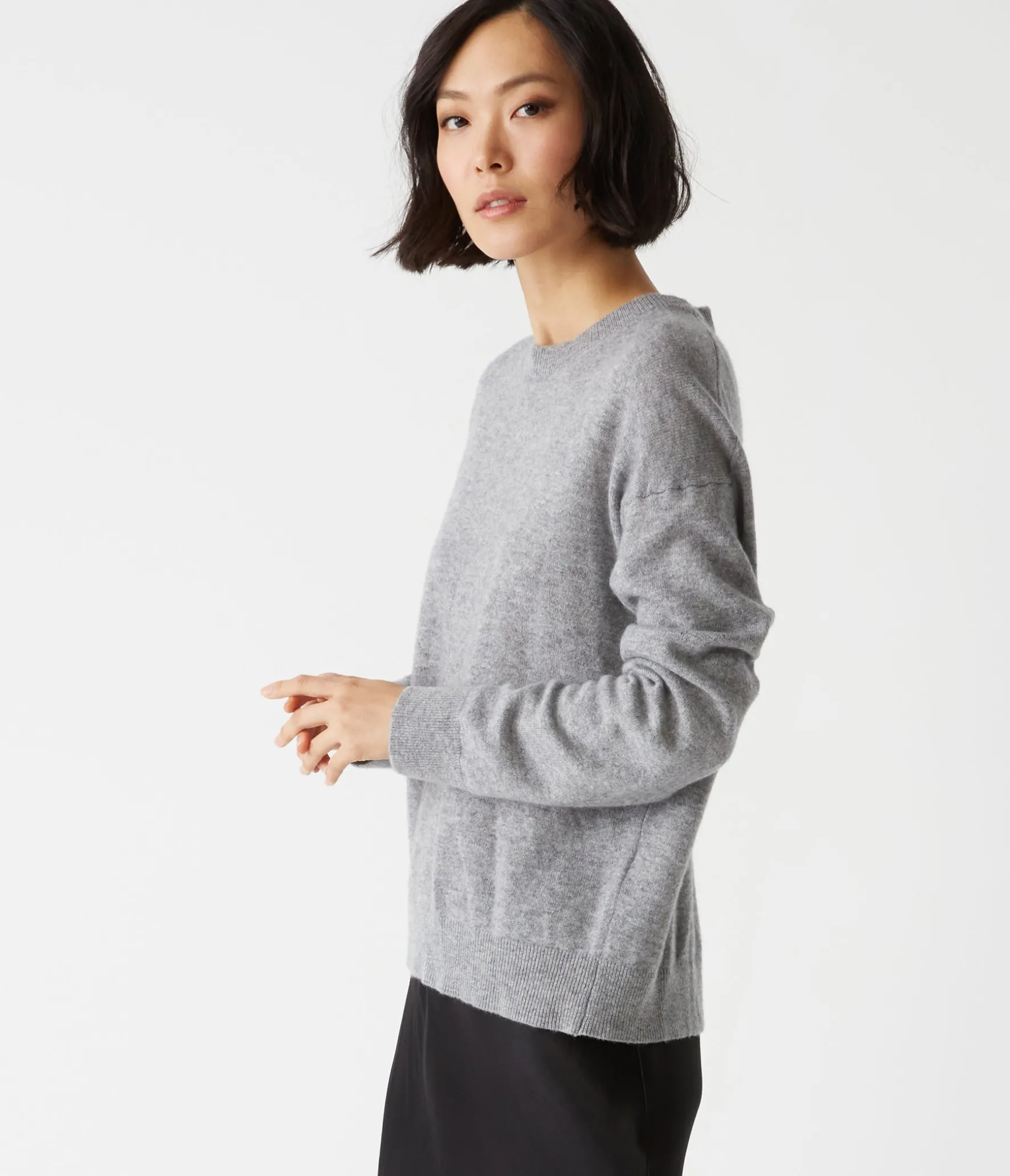 Celeste Crew Neck Cashmere Sweater