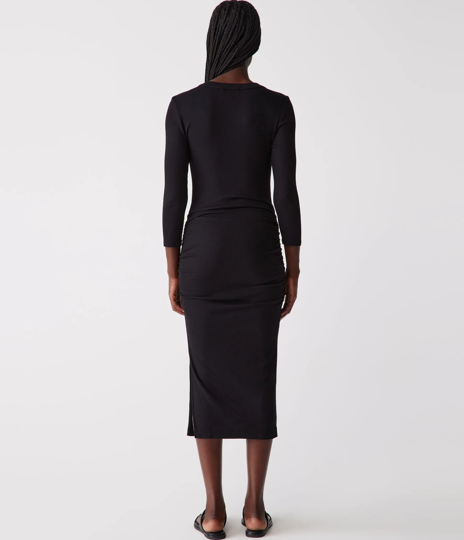 Christina Ribbed Midi Dress