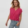 Evie Gauze Surplice Top