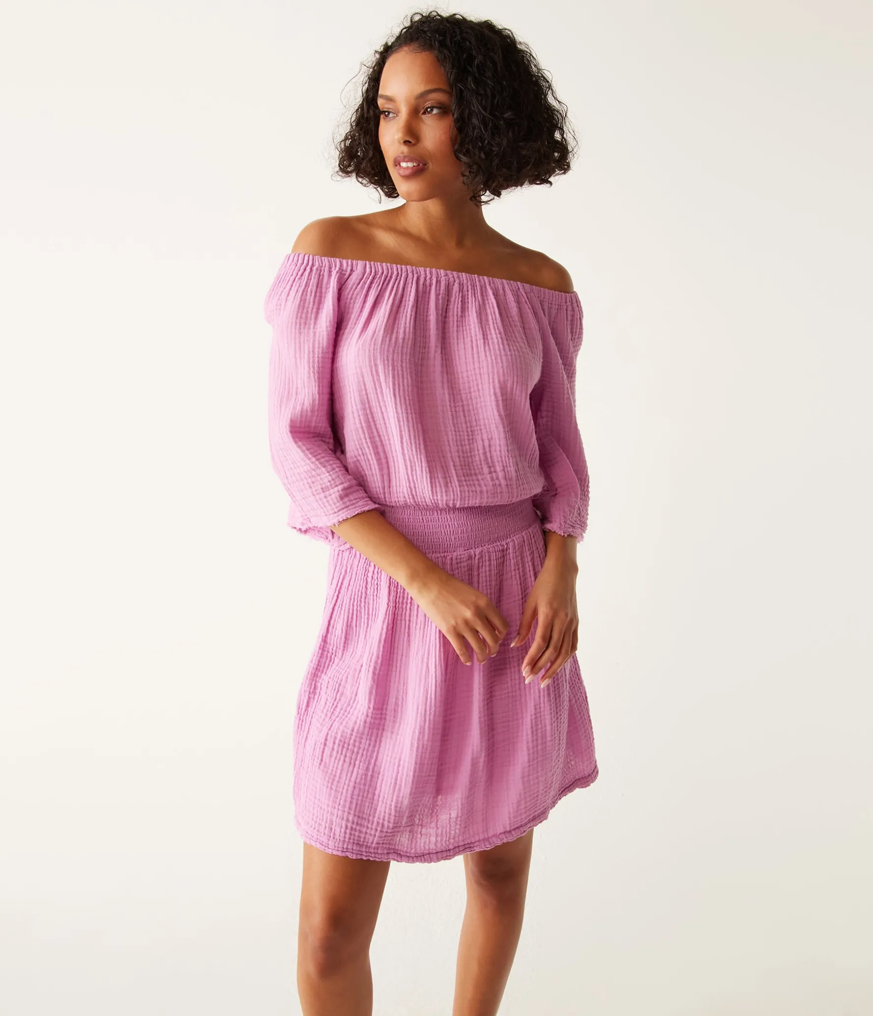 Fernanda Gauze Convertible Dress