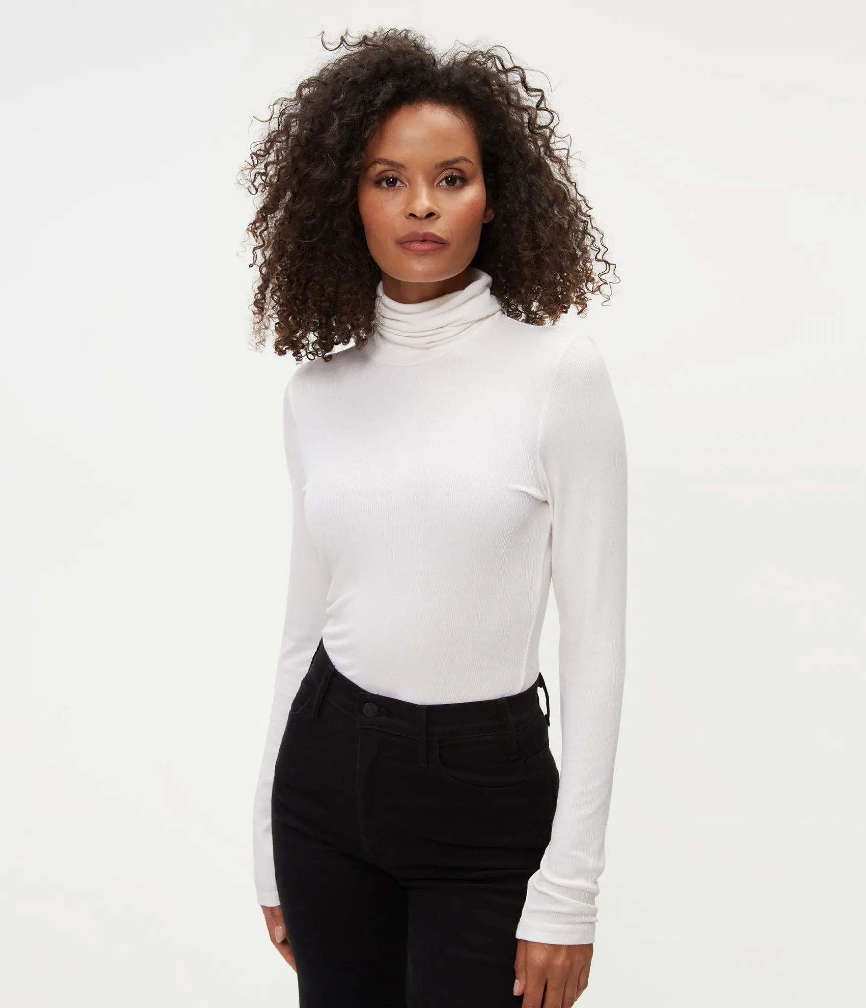 Gail Ribbed Turtleneck