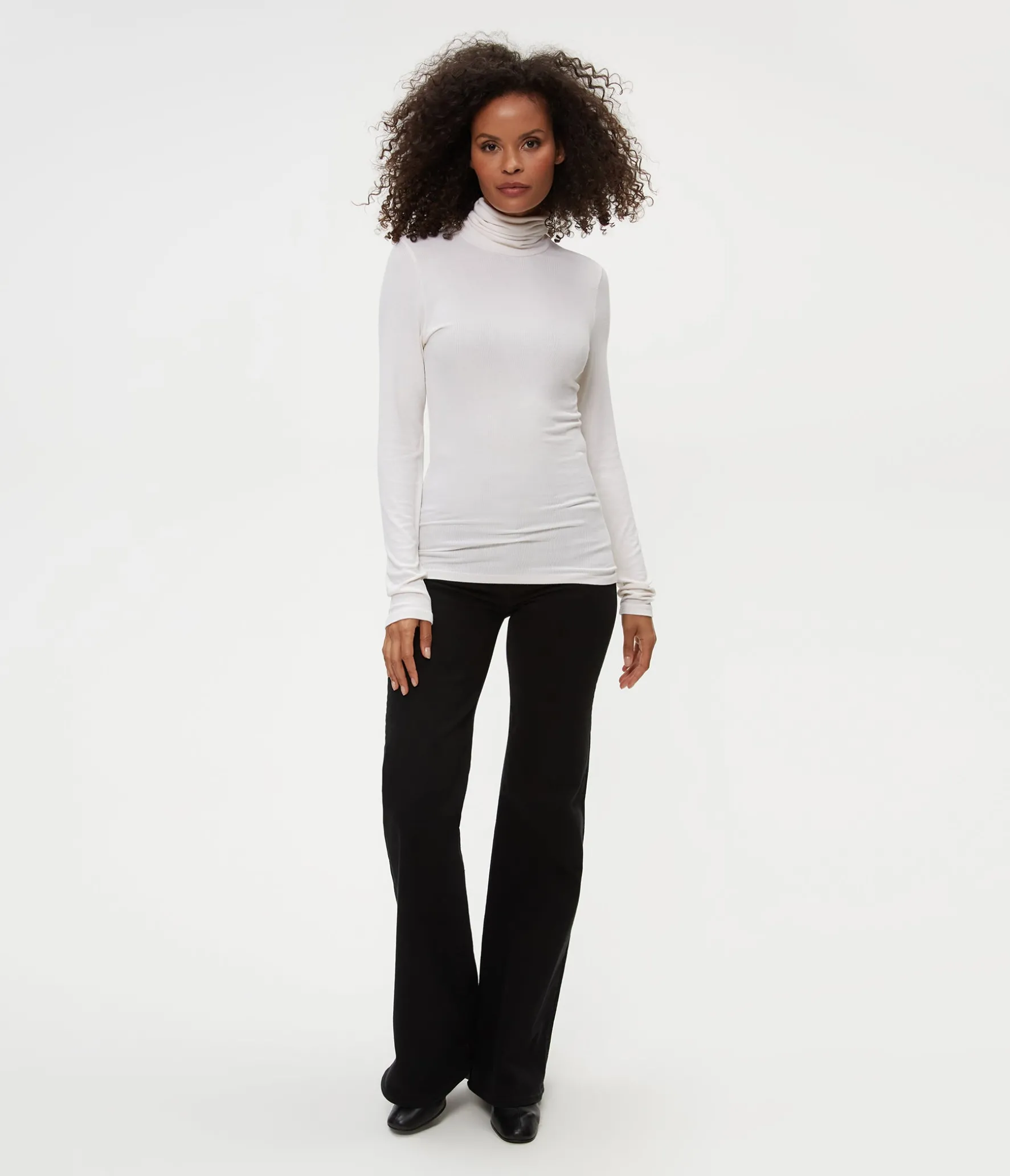 Gail Ribbed Turtleneck
