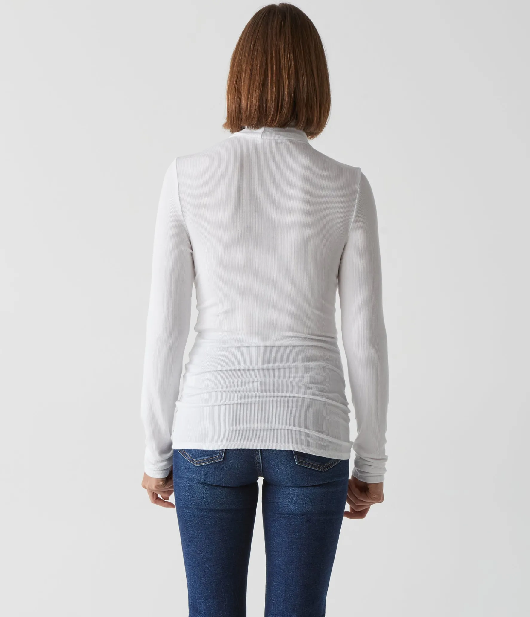 Gail Ribbed Turtleneck