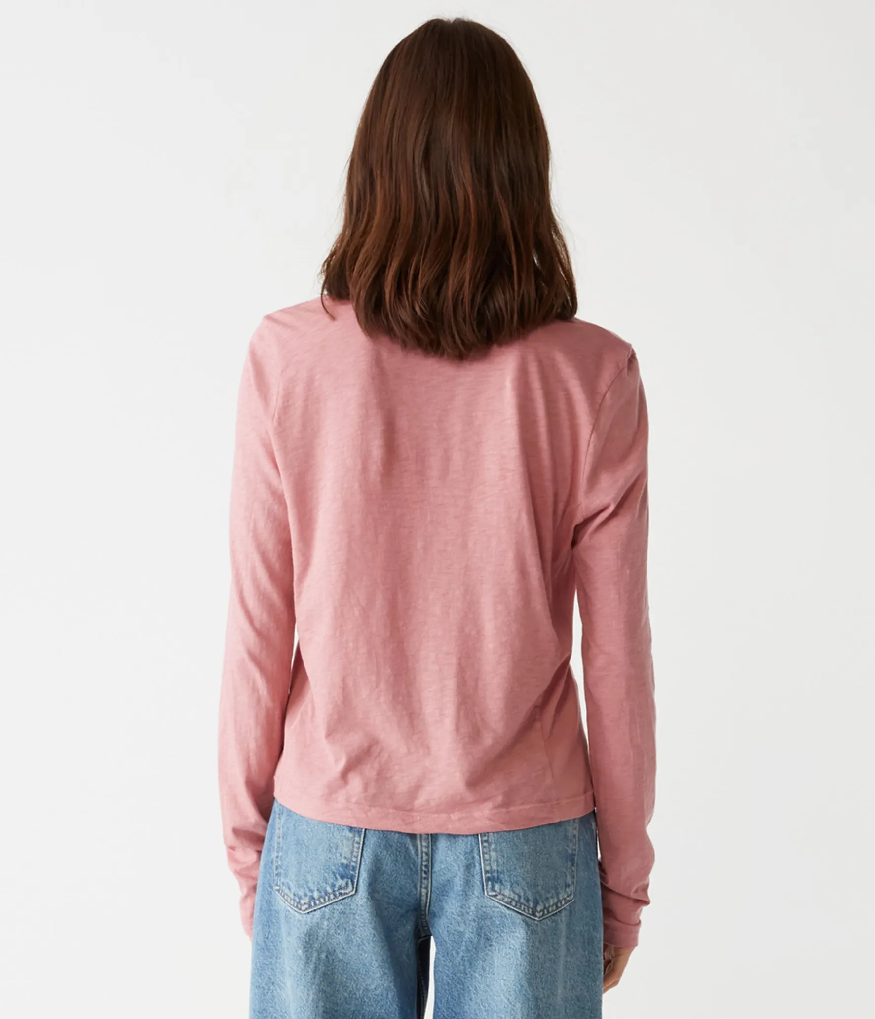 Hailie Rib Mixed Tee