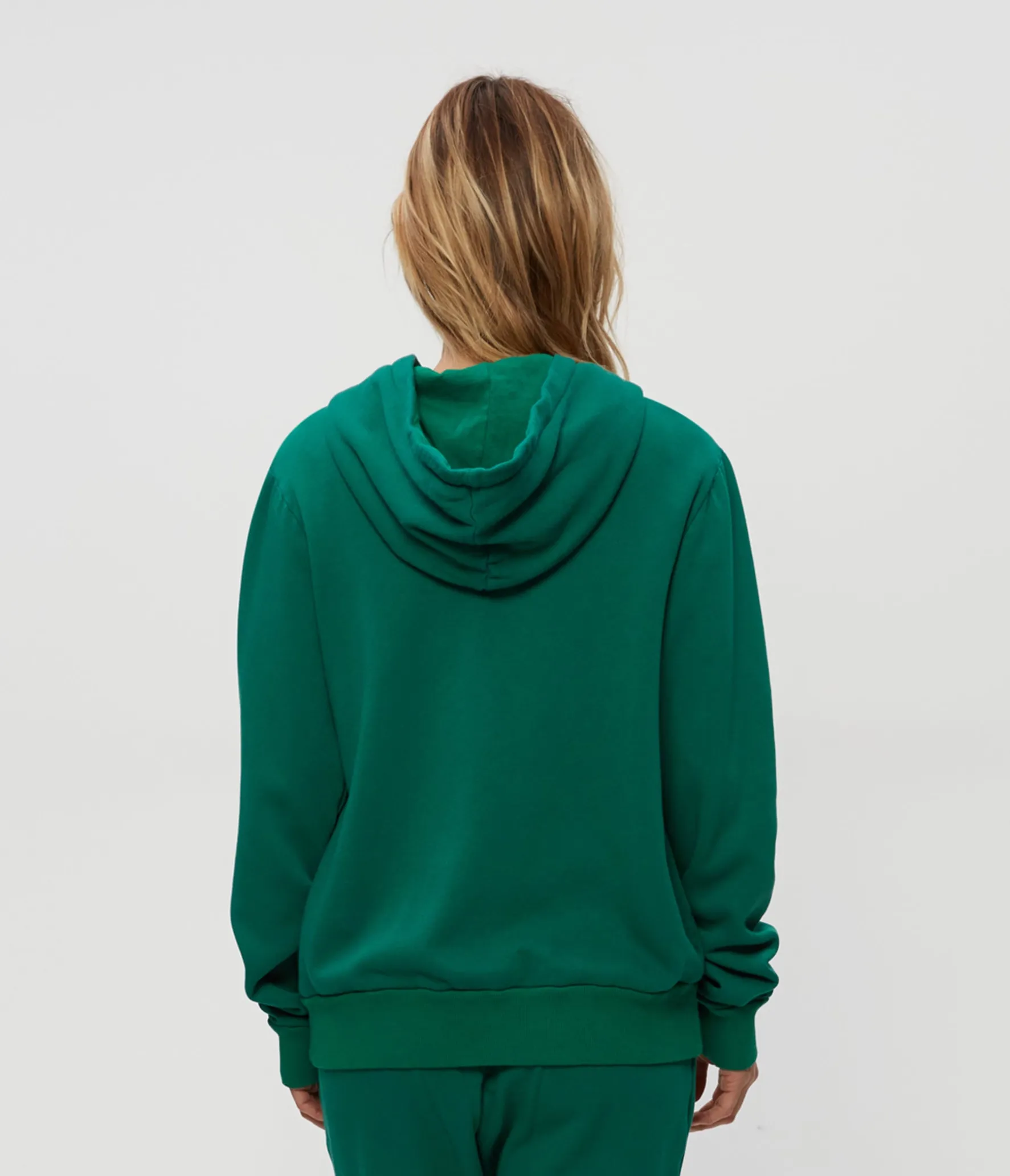 Harper Plush Terry Zip-Up Hoodie