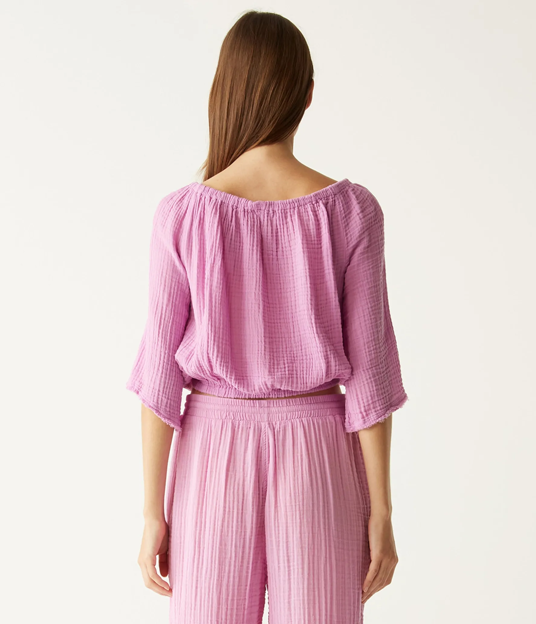 Isabel Convertible Gauze Top