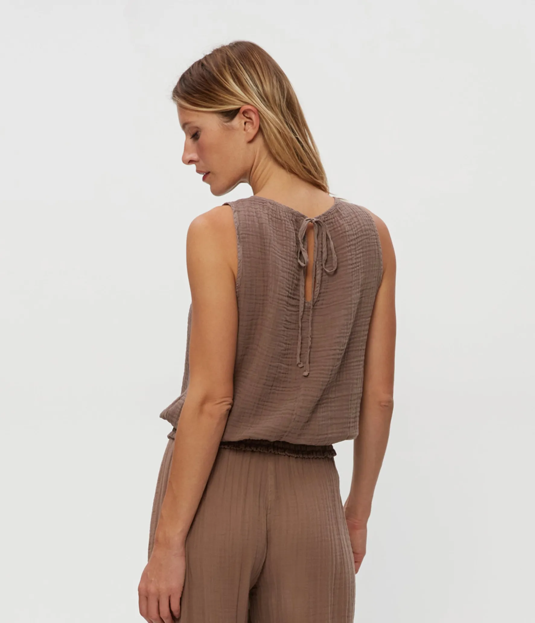 Janelle Tie Neck Tank