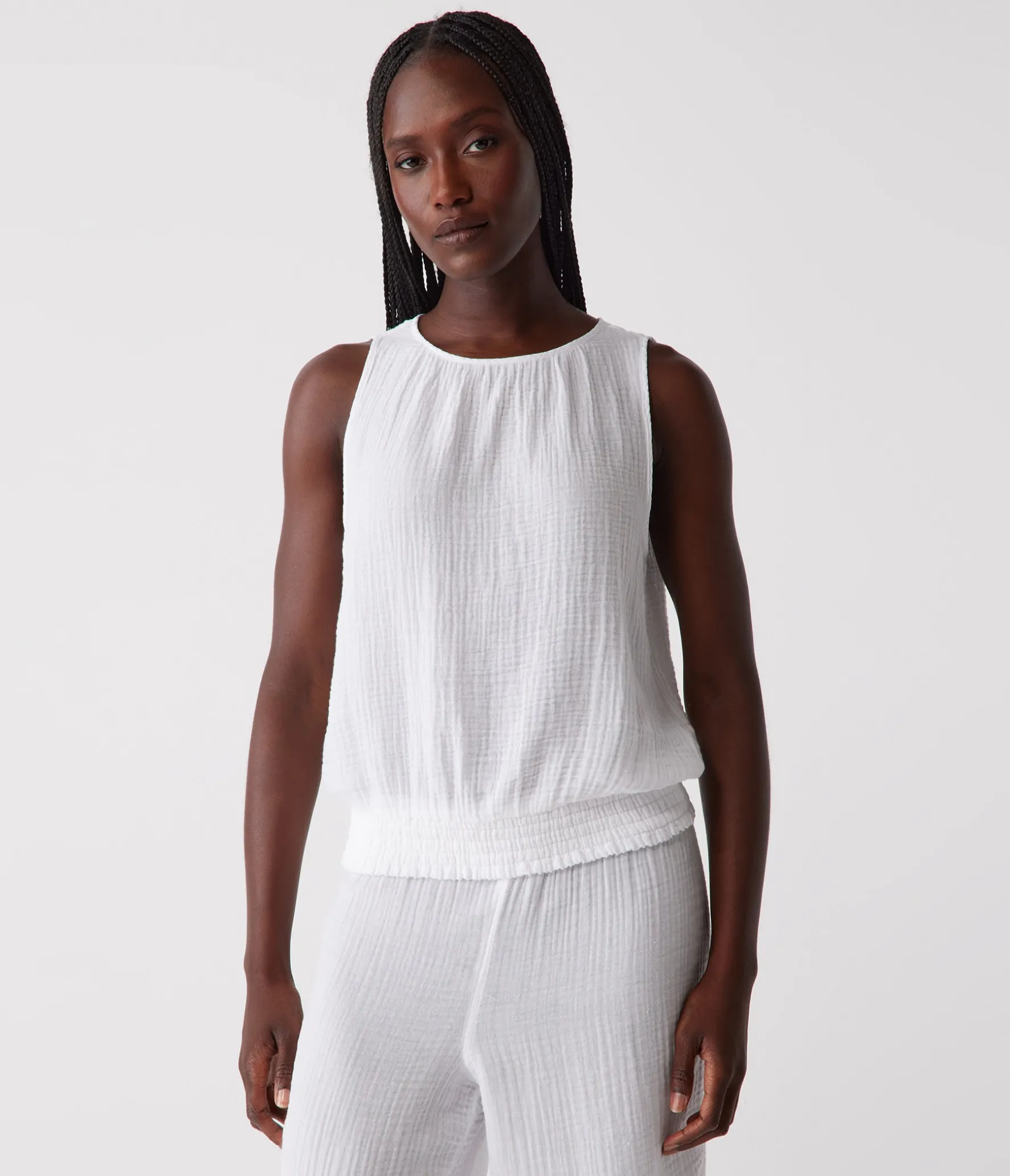 Janelle Tie Neck Tank