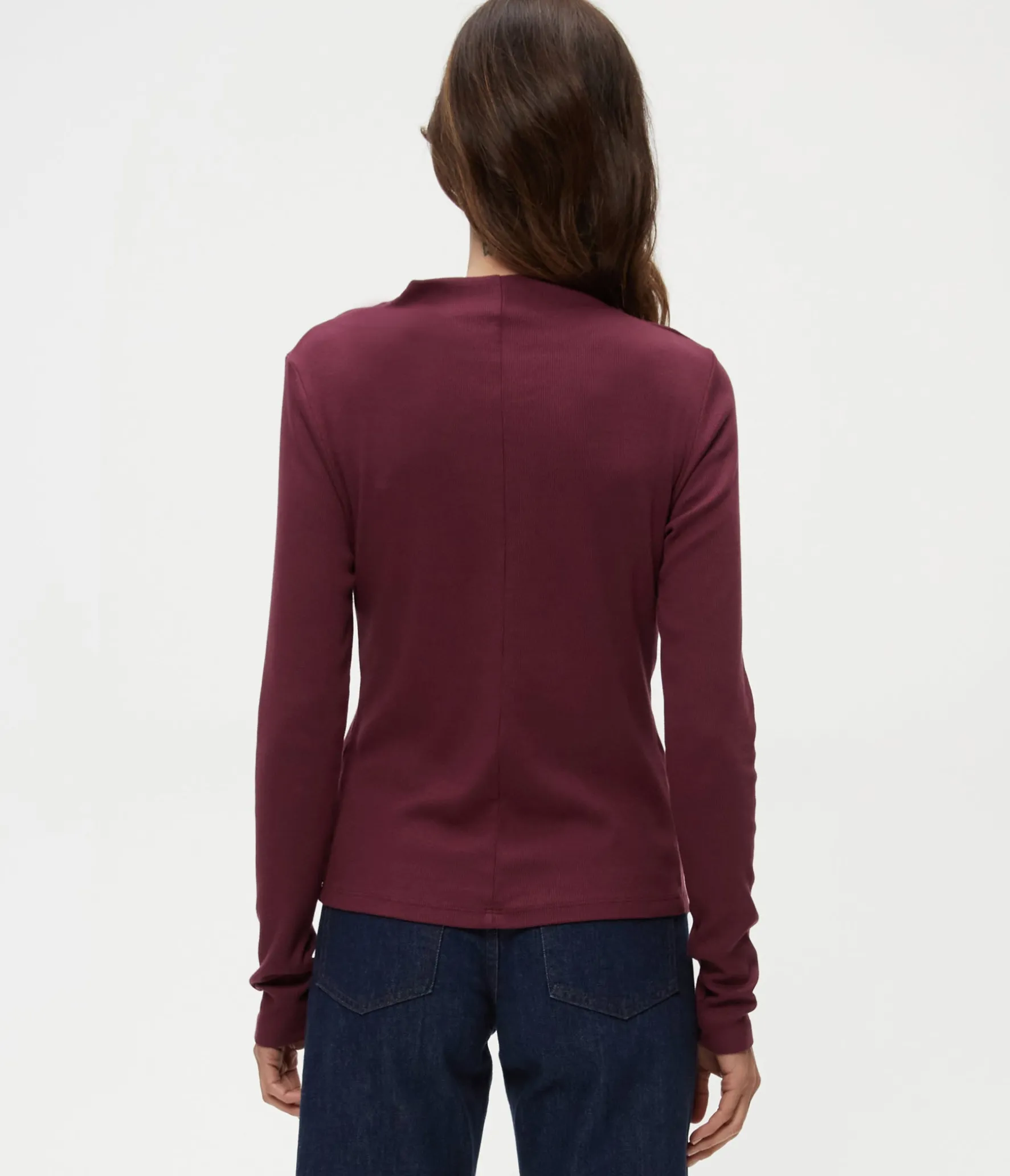 Janine Mock Neck Top