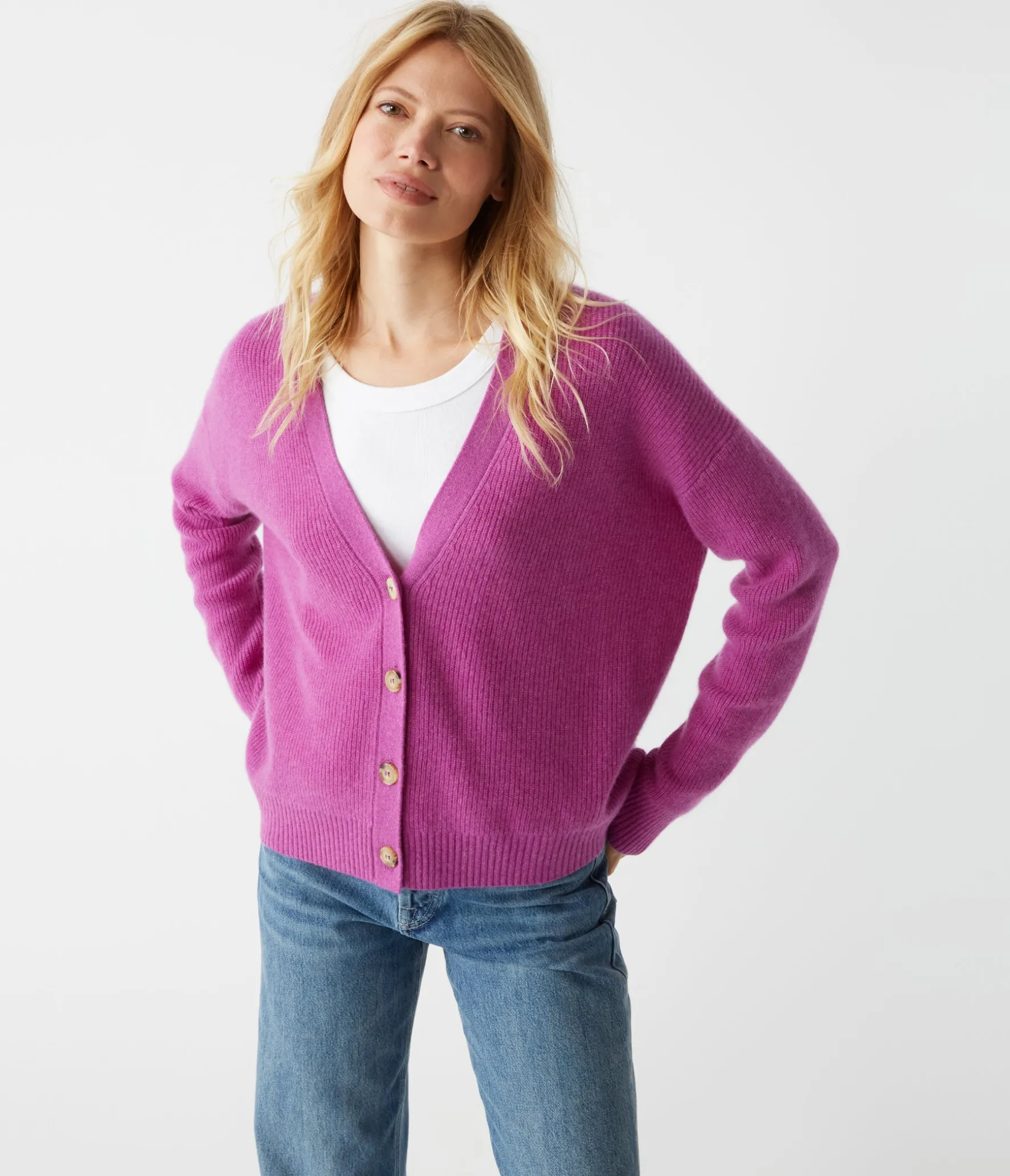 Julia Cashmere Cardigan