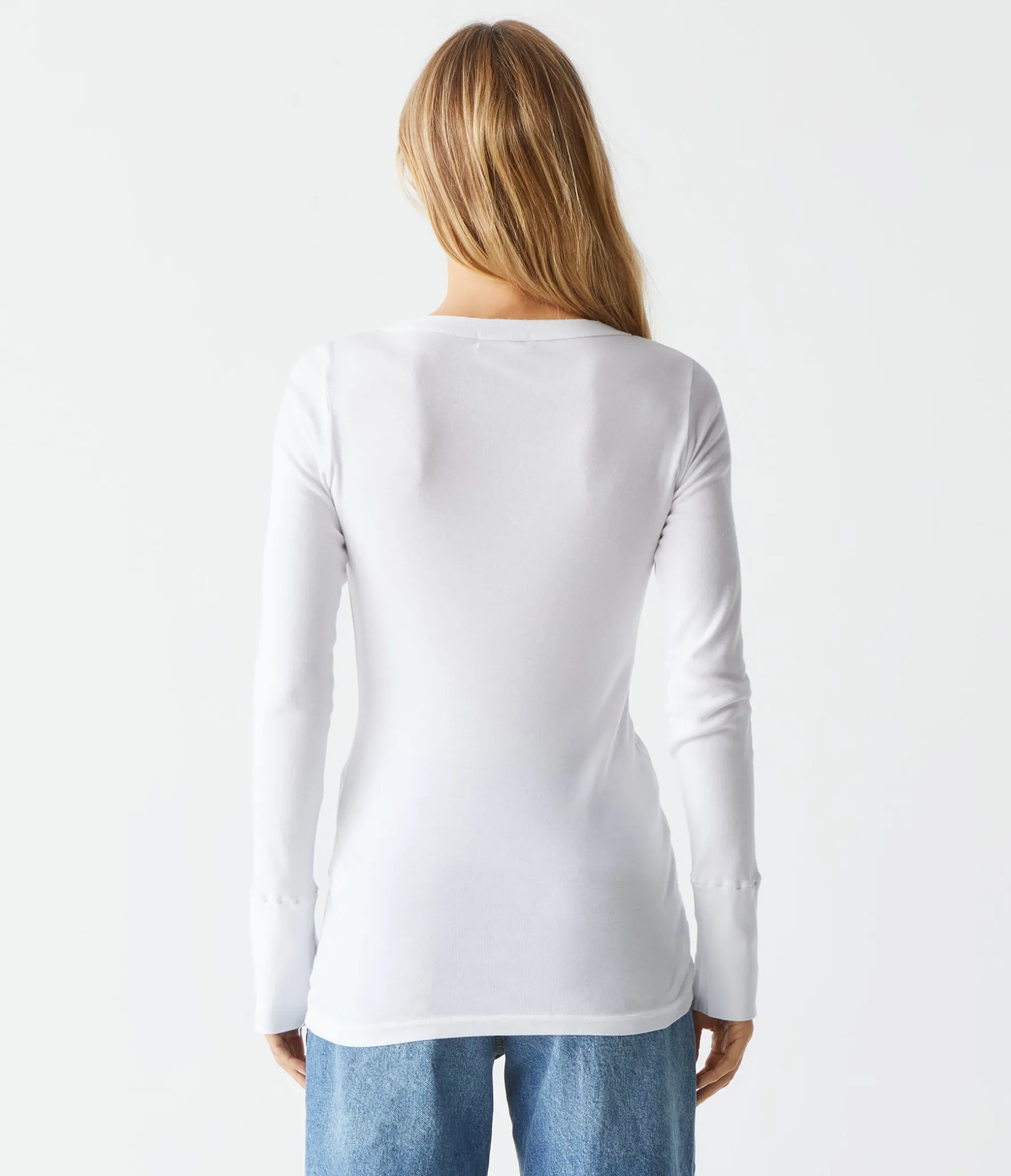 Legacy Supima Tee with Raw Edge