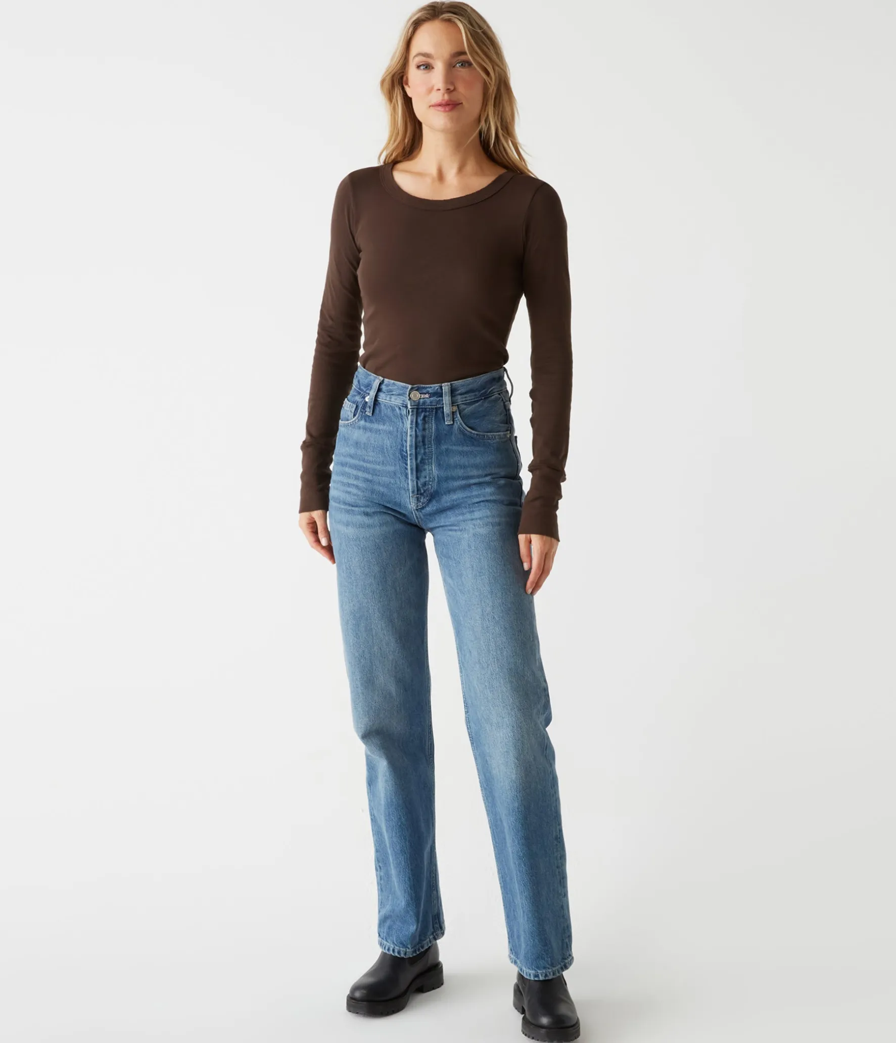 Legacy Supima Tee with Raw Edge