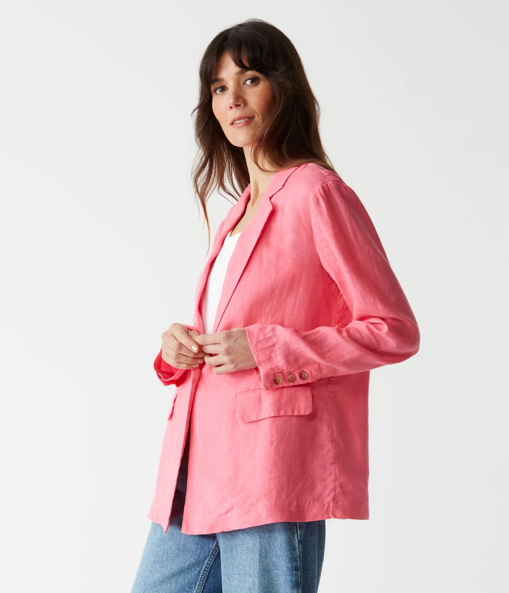 Lottie Linen Blazer