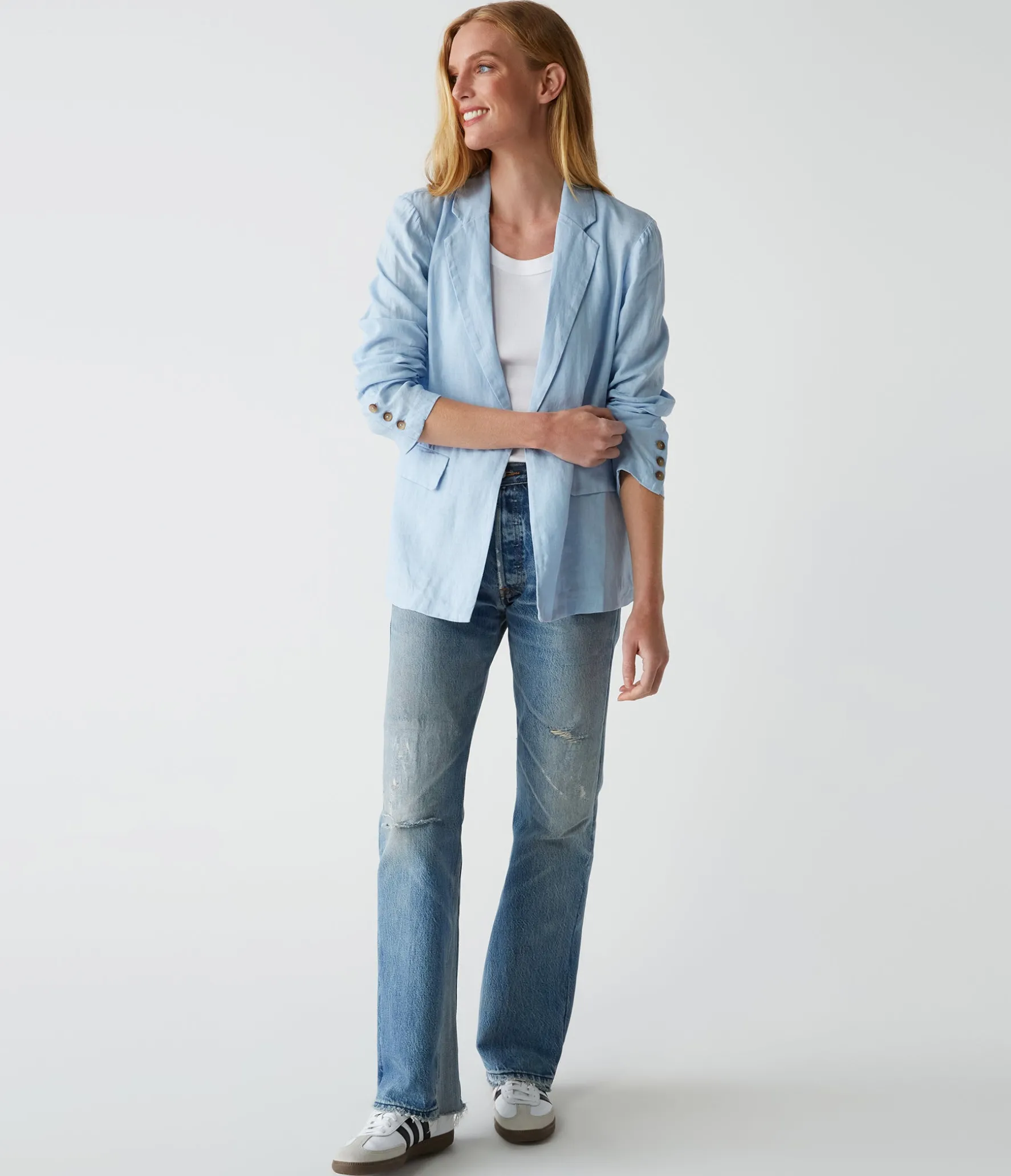 Lottie Linen Blazer