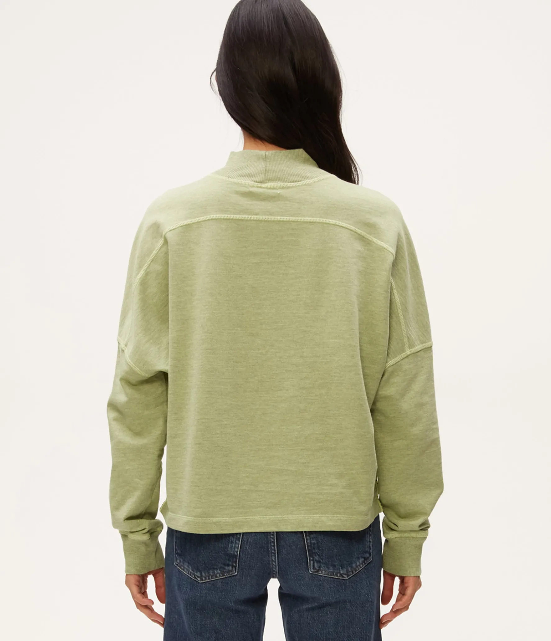 Mila Mock Neck Sweatshirt