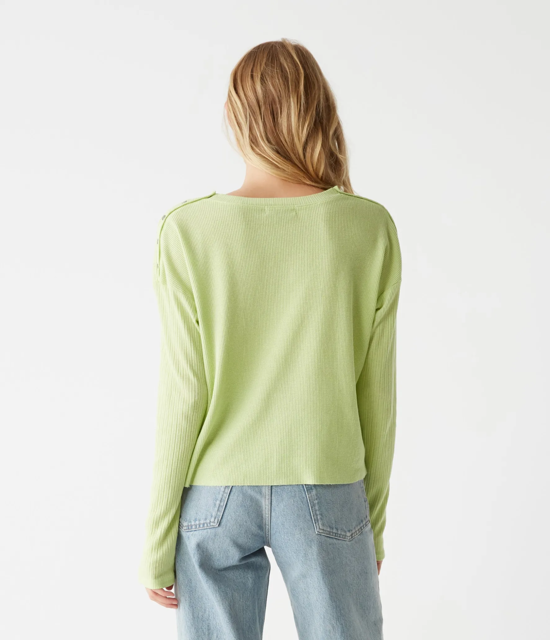 Milo Shoulder Snap Thermal Top