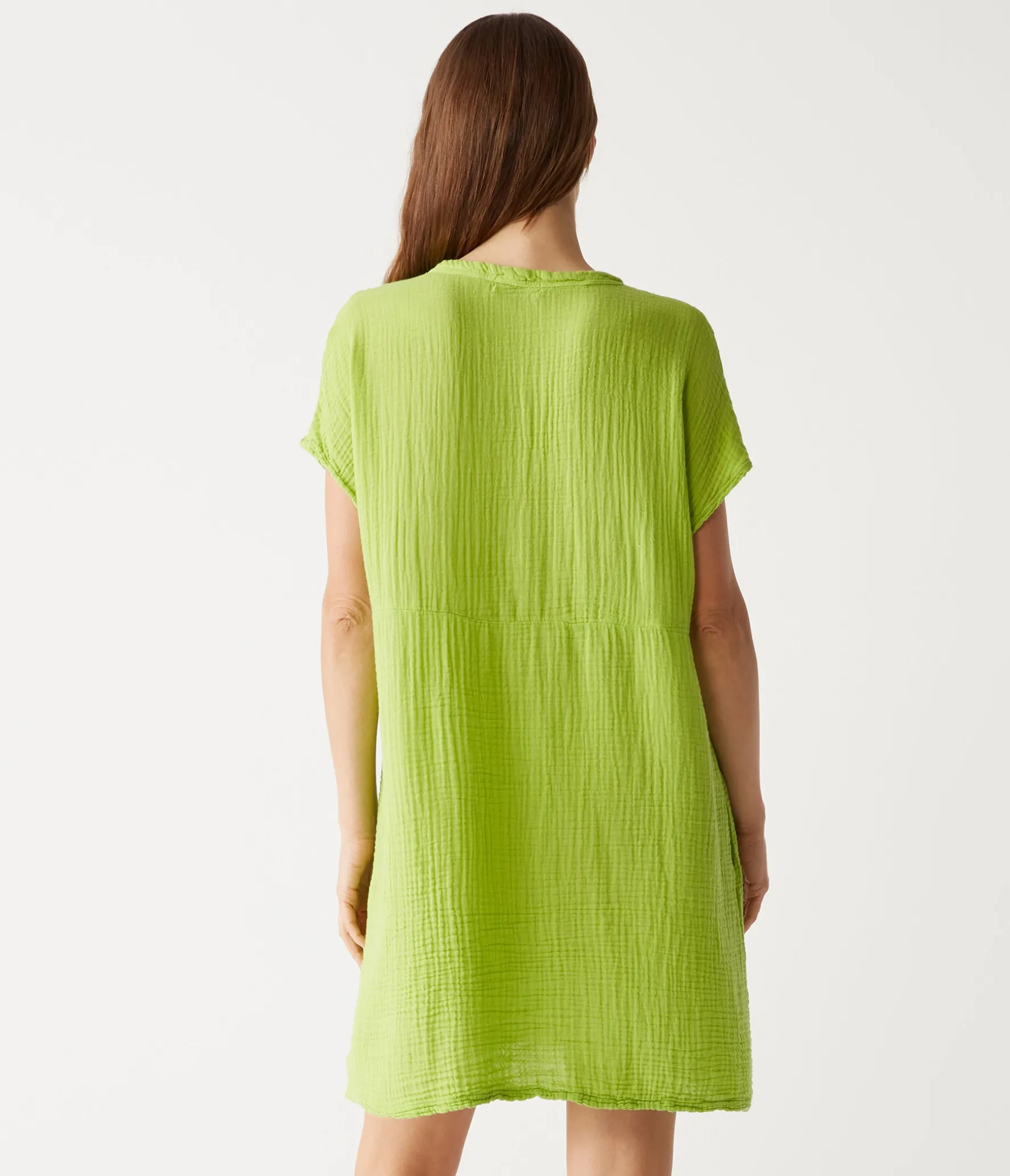 Mira Split Neck Dress
