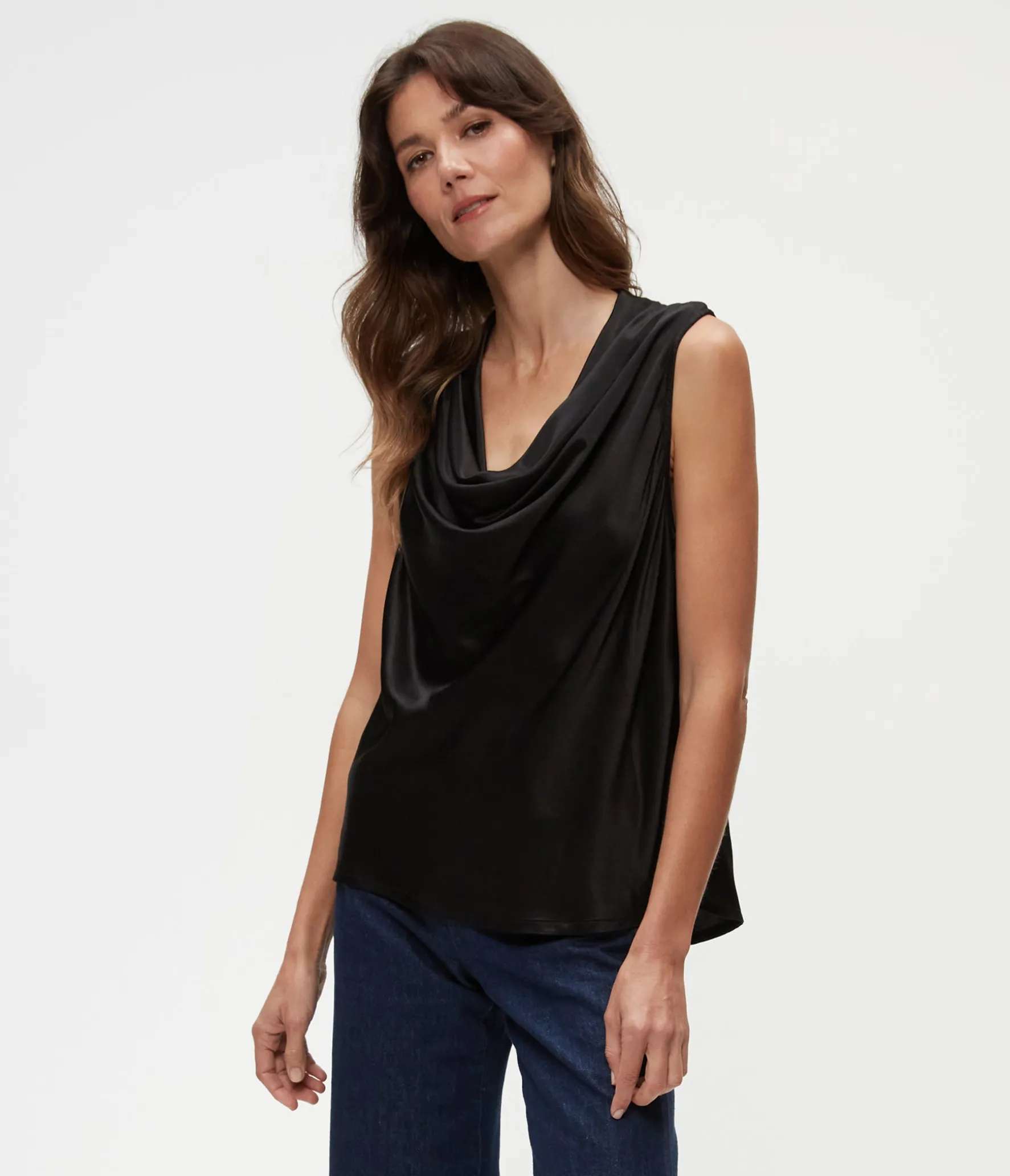 Mitzi Cowl Neck Top