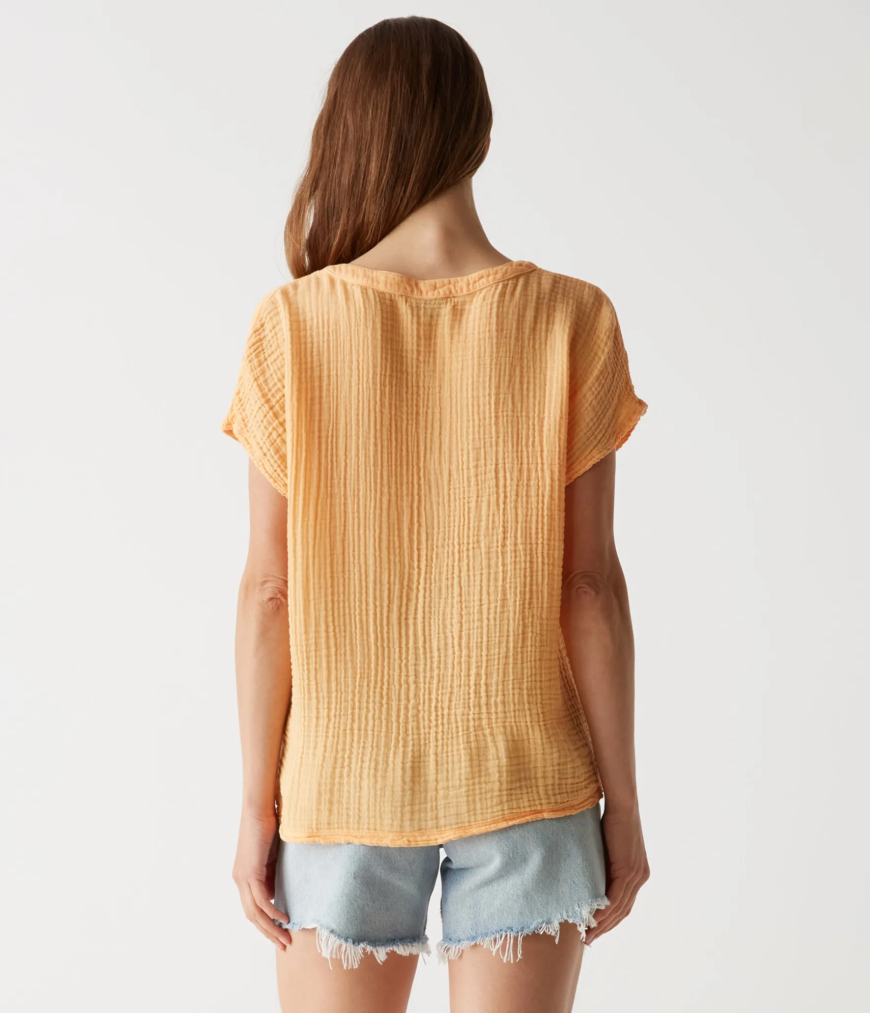 Naomi Split Neck Top