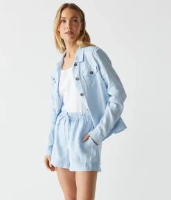 Paulette Linen Short