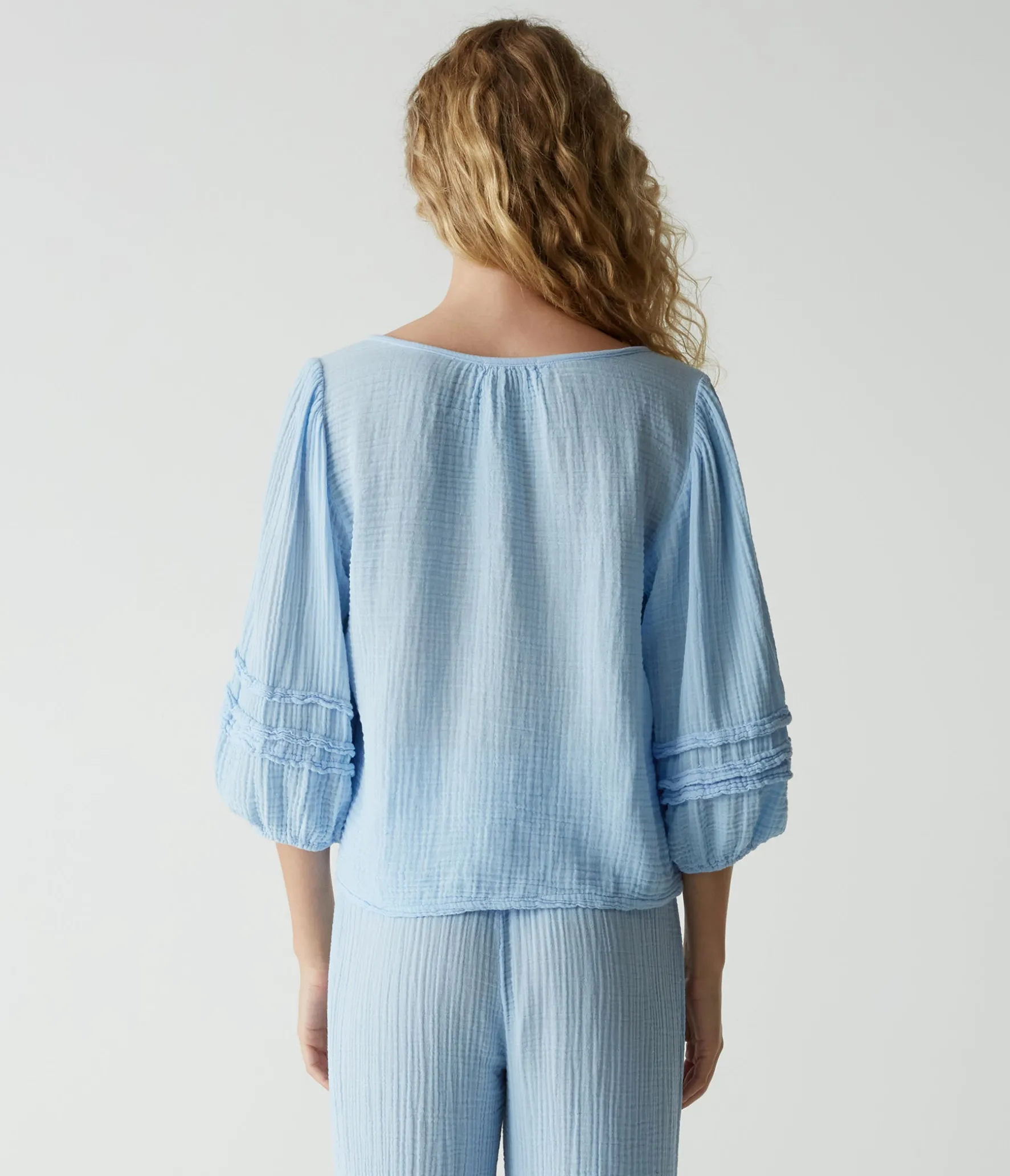 Pruitt Balloon Sleeve Top