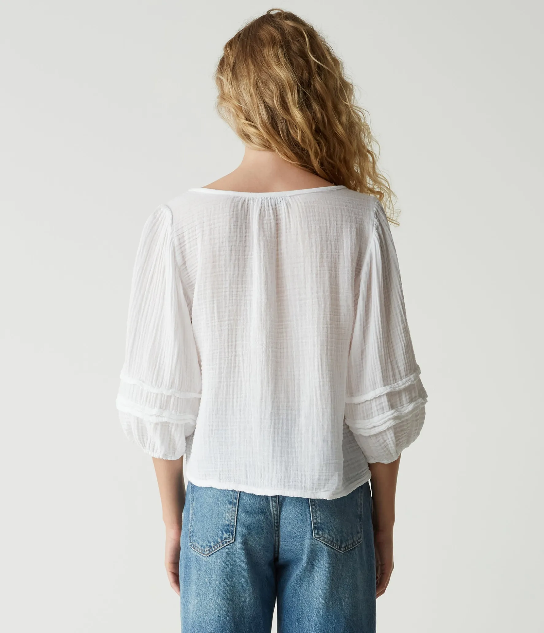 Pruitt Balloon Sleeve Top