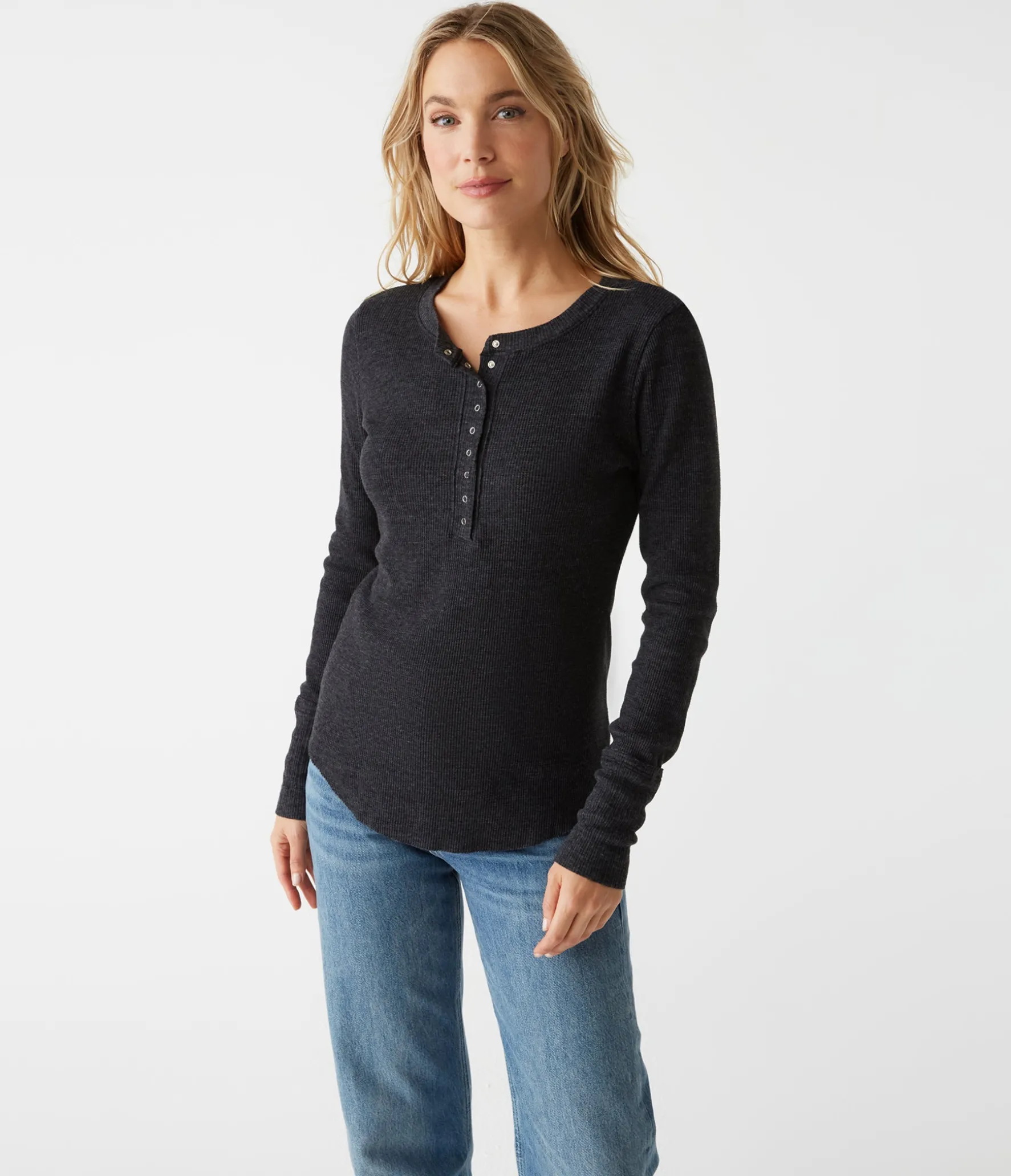 Regan Thermal Henley Tee