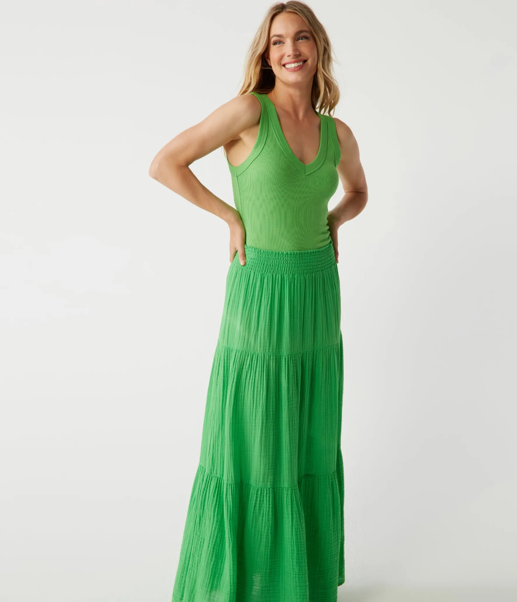 Sandy Gauze Skirt