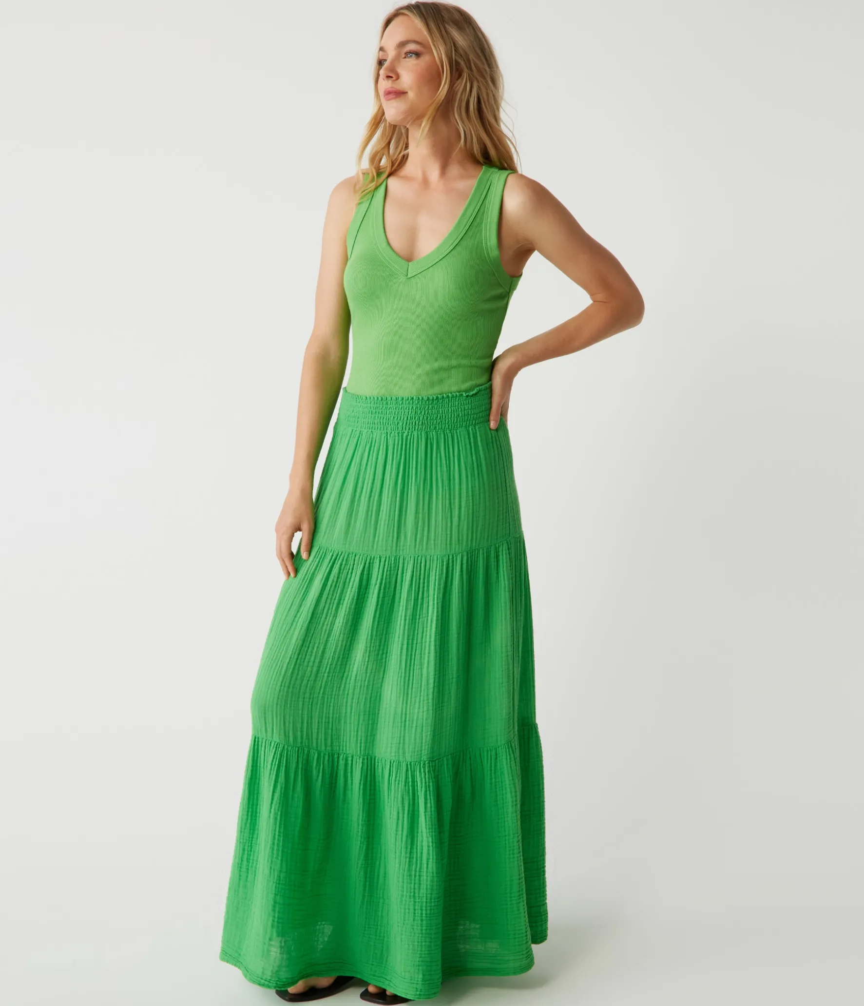 Sandy Gauze Skirt