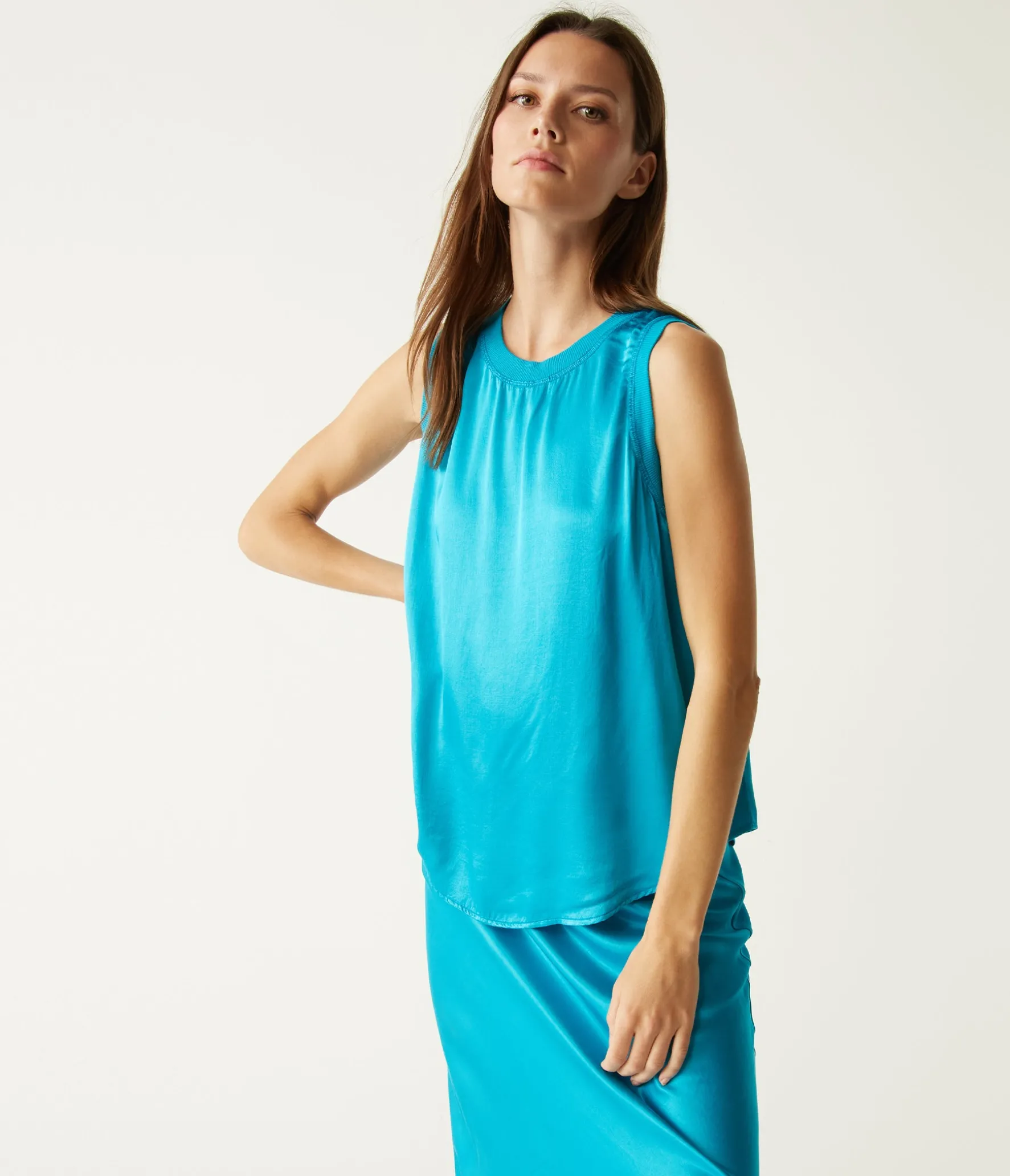 Shay Satin Tank