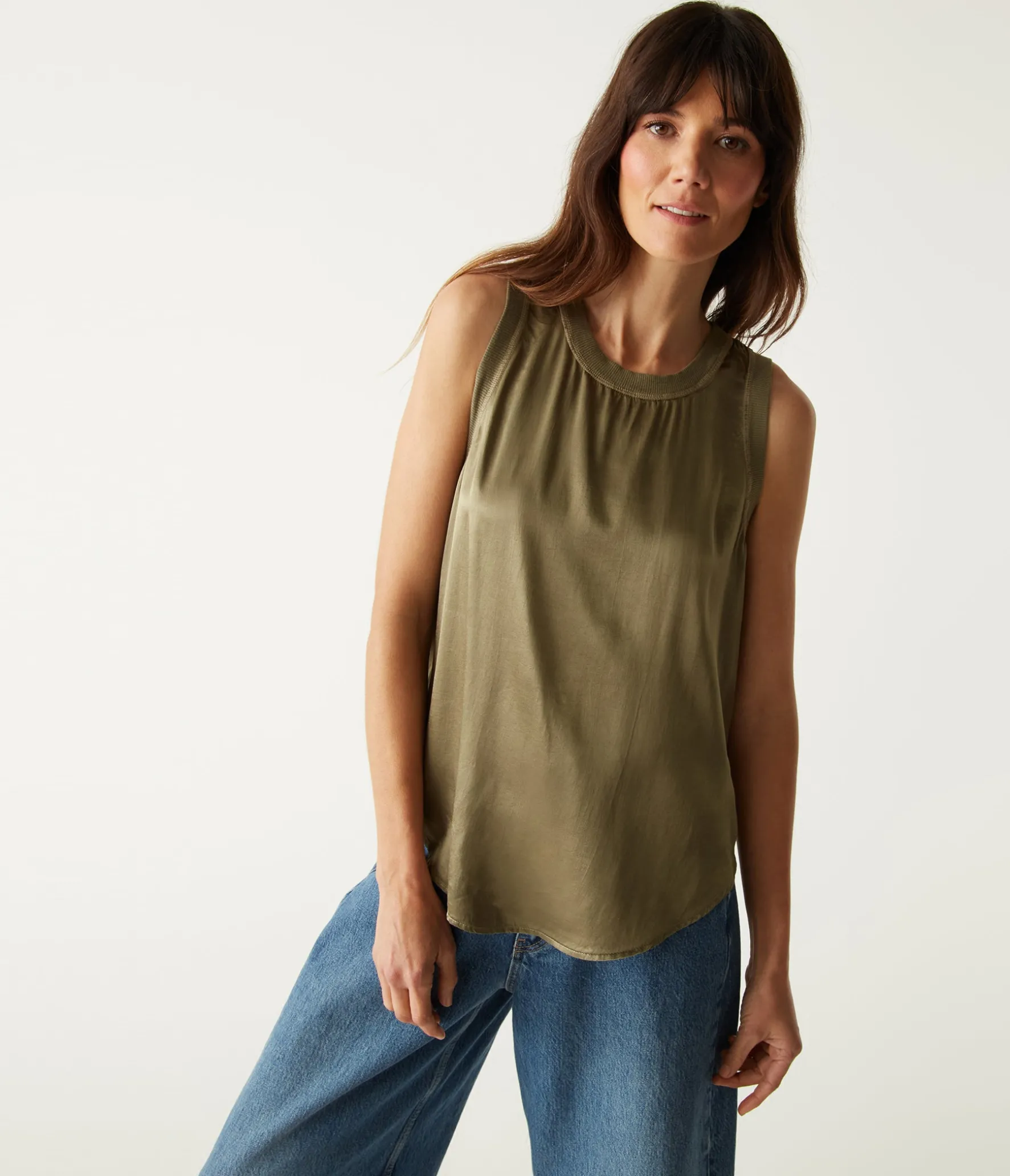 Shay Satin Tank