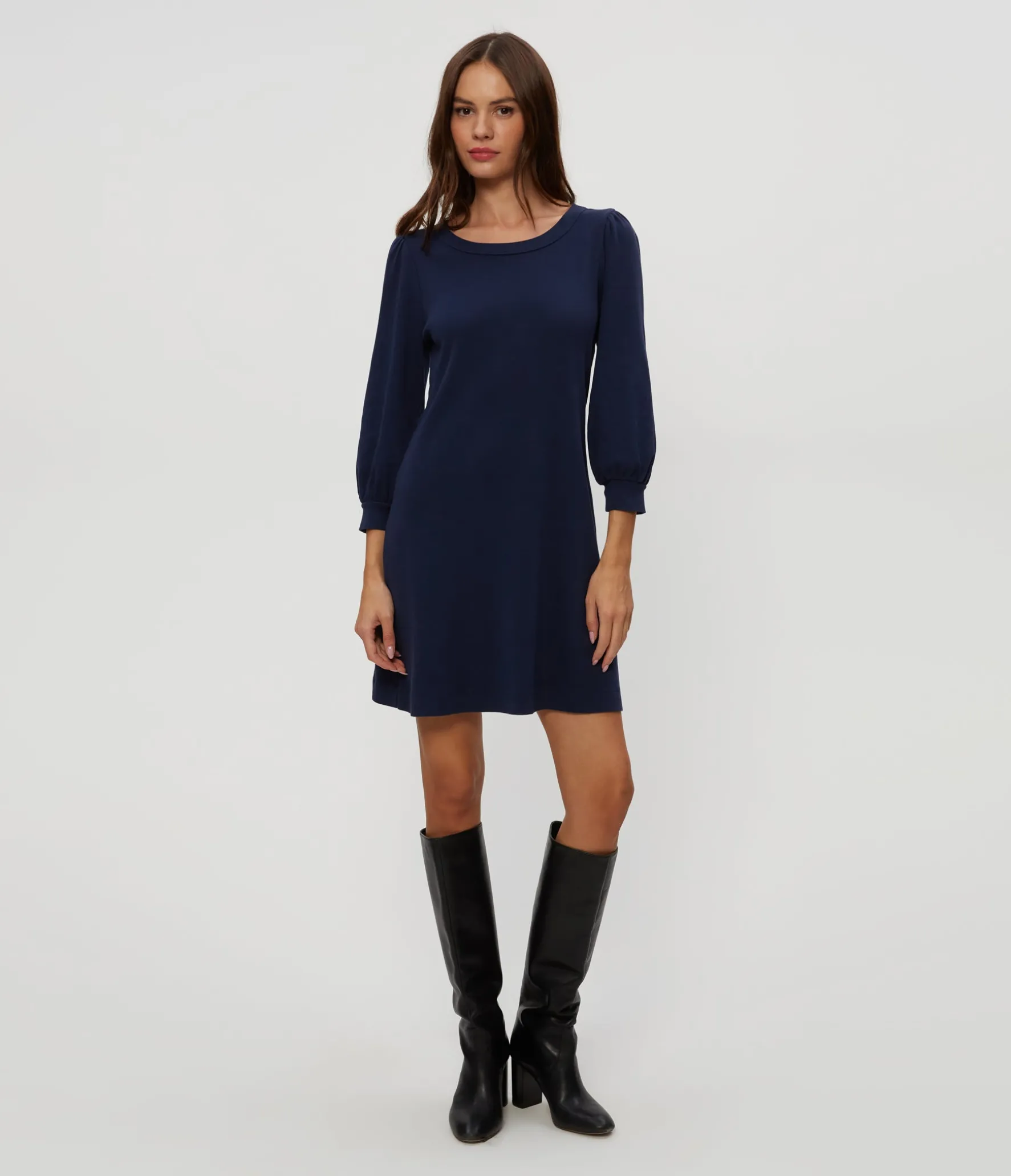 Sinclair Puff Sleeve Tee Dress
