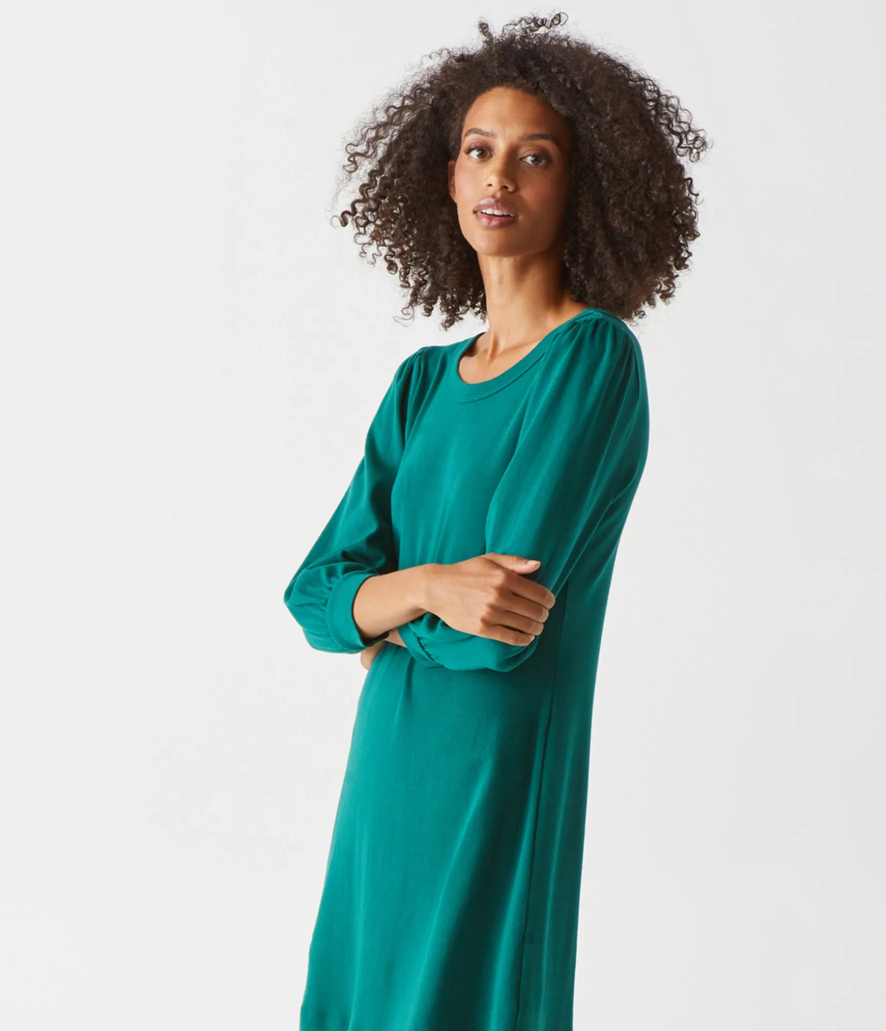 Sinclair Puff Sleeve Tee Dress