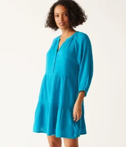 Sonia Tiered Gauze Dress