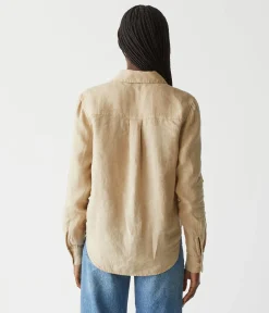 Spencer Linen Button Down Top