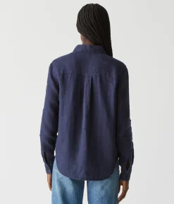 Spencer Linen Button Down Top