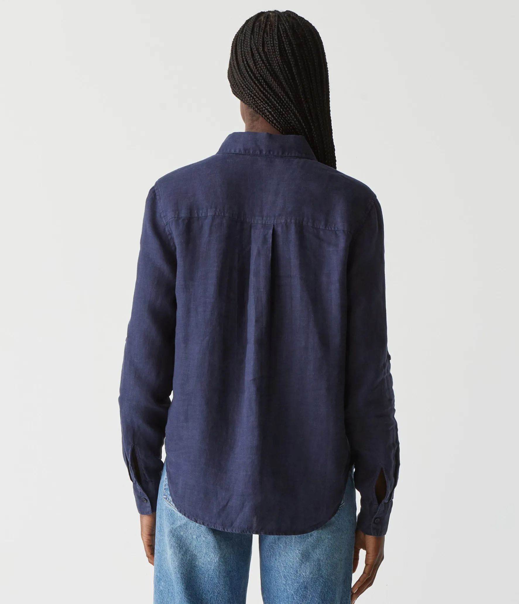 Spencer Linen Button Down Top