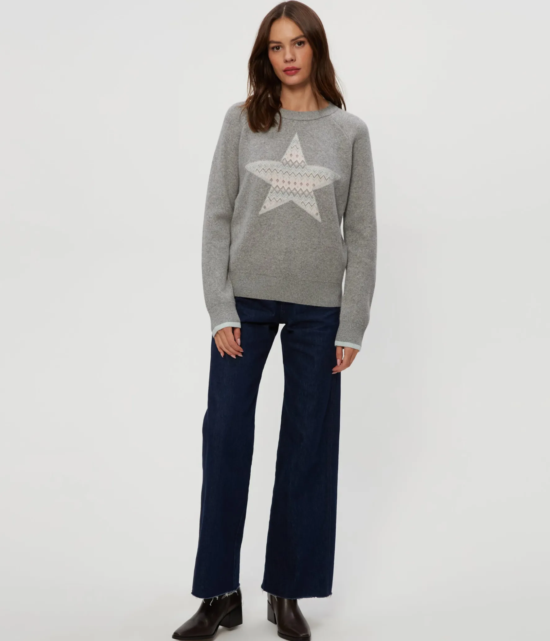 Star Jacquard Sweater