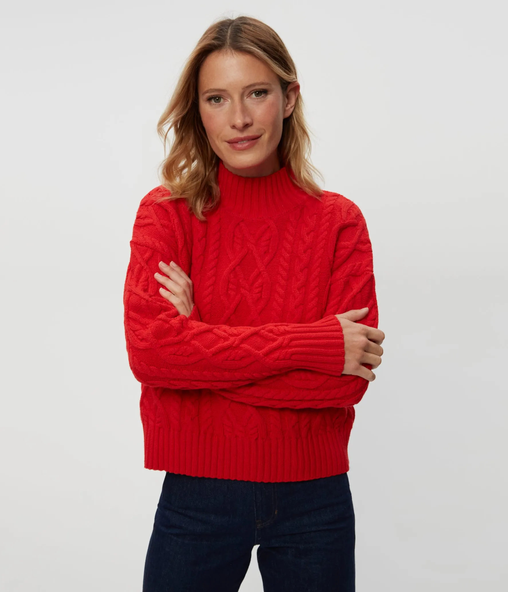 Suki Cable Knit Sweater