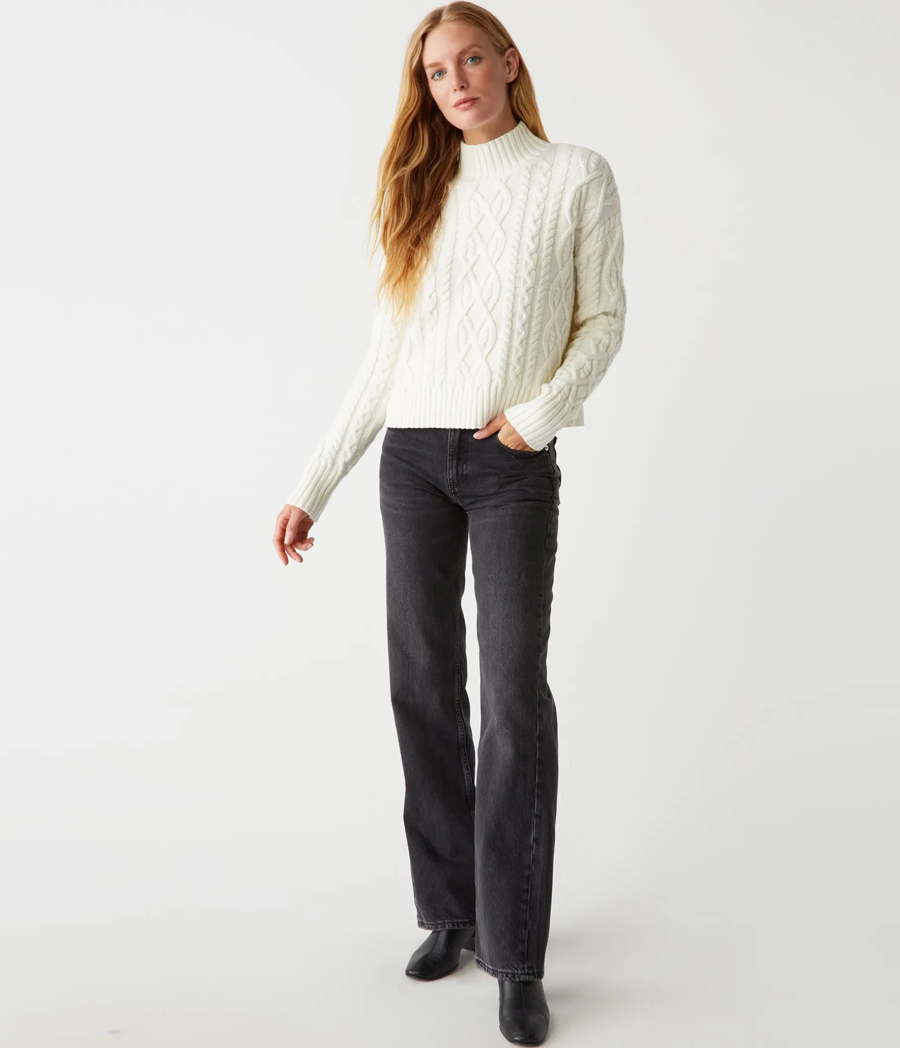 Suki Cable Knit Sweater