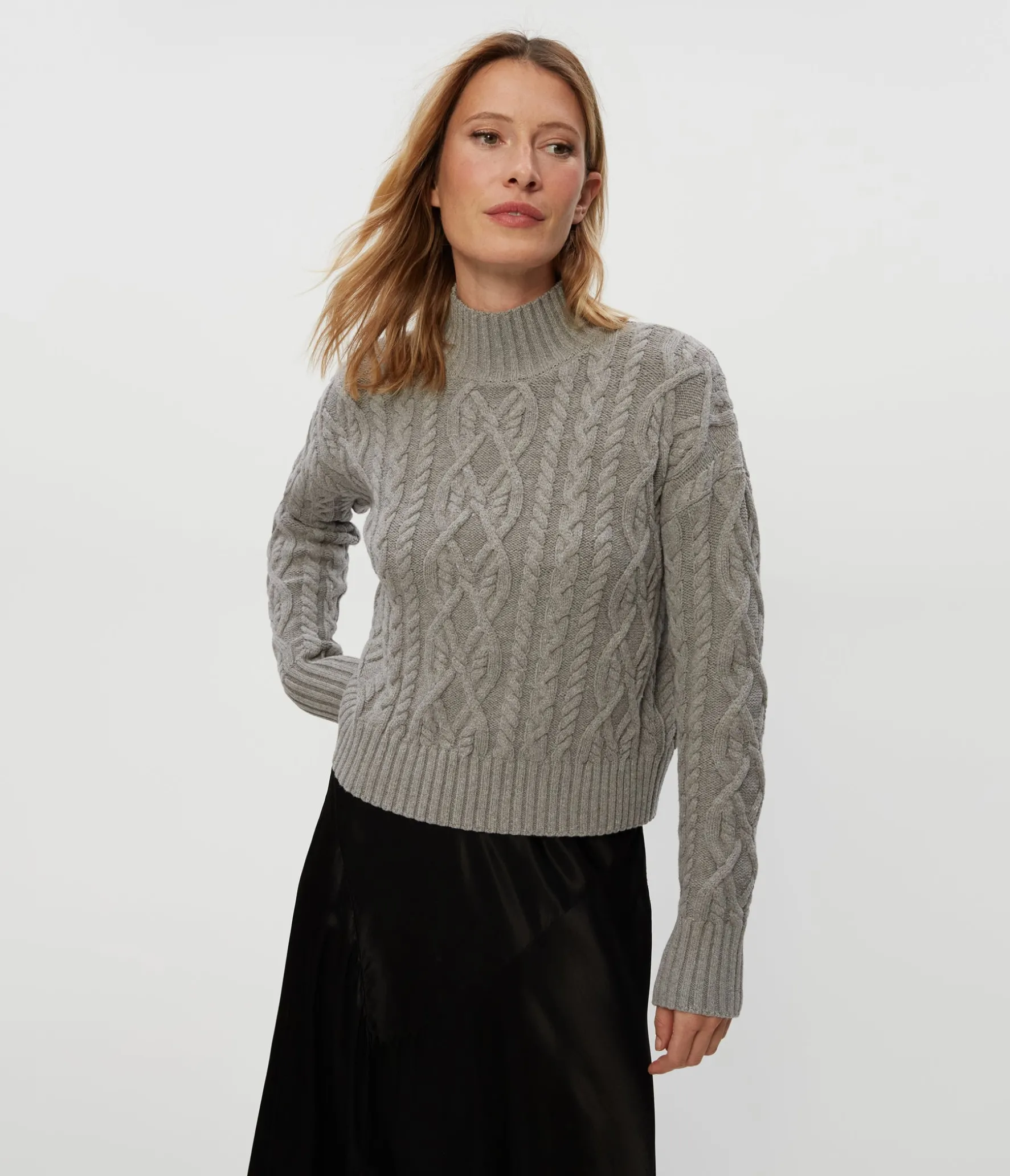 Suki Cable Knit Sweater
