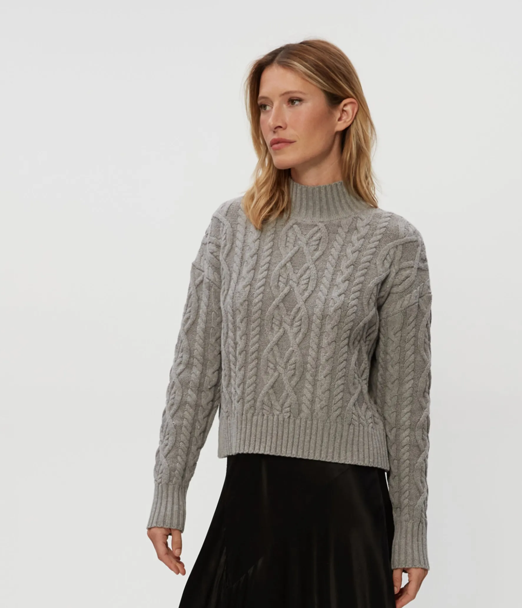 Suki Cable Knit Sweater