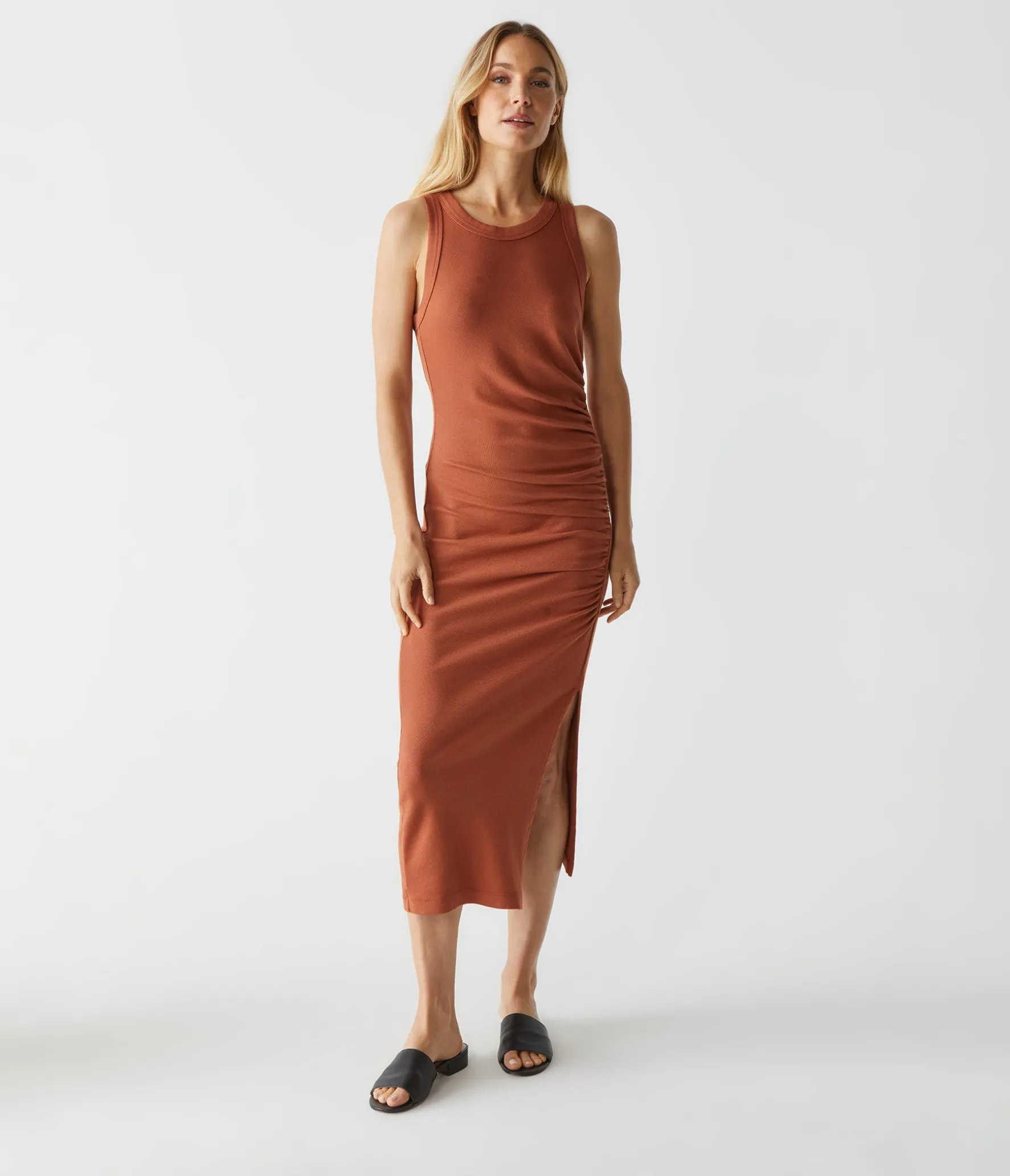 Tala Asymmetrical Midi Dress