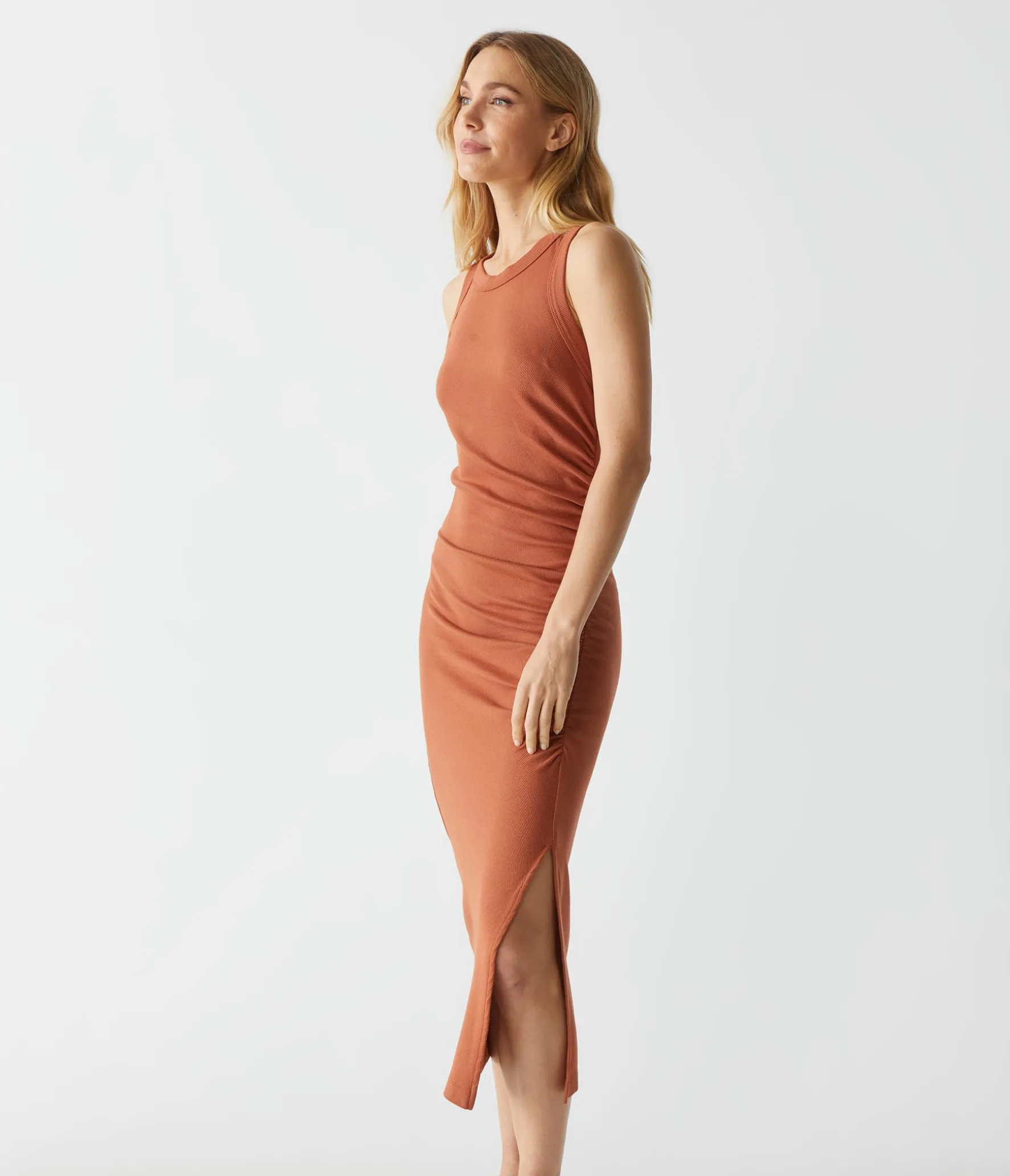 Tala Asymmetrical Midi Dress