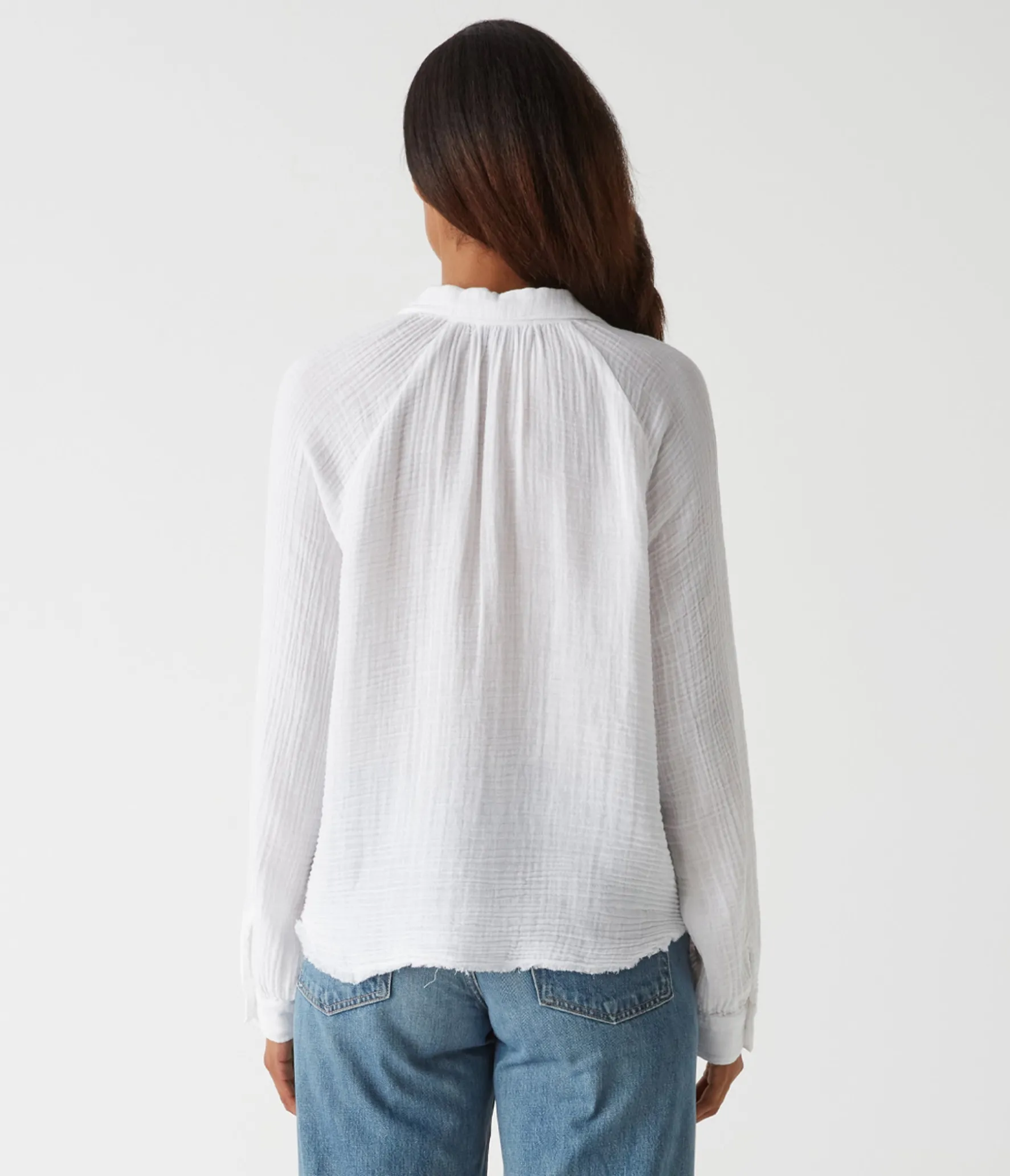 Toni Gauze Button Down Shirt