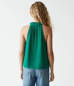 Viola Gauze Tank